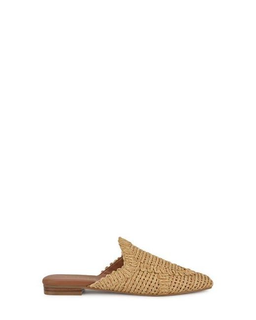 Nine West Natural Canoli Raffia Mule