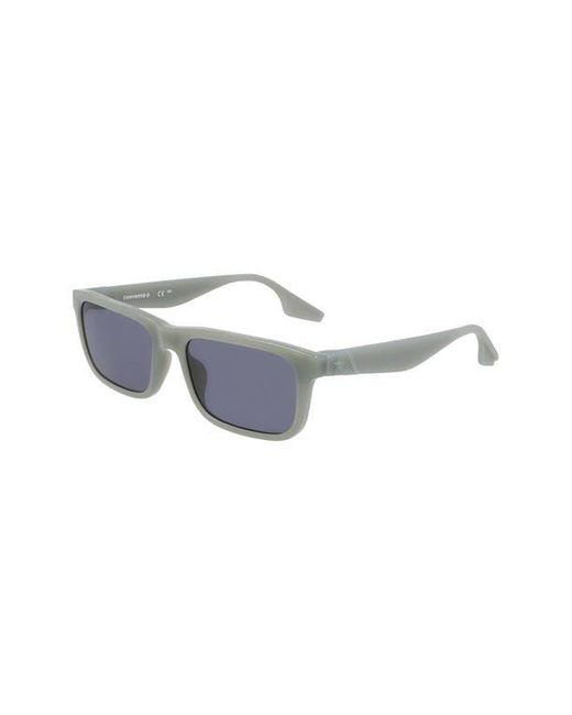 Converse Blue Restore 54Mm Rectangular Sunglasses