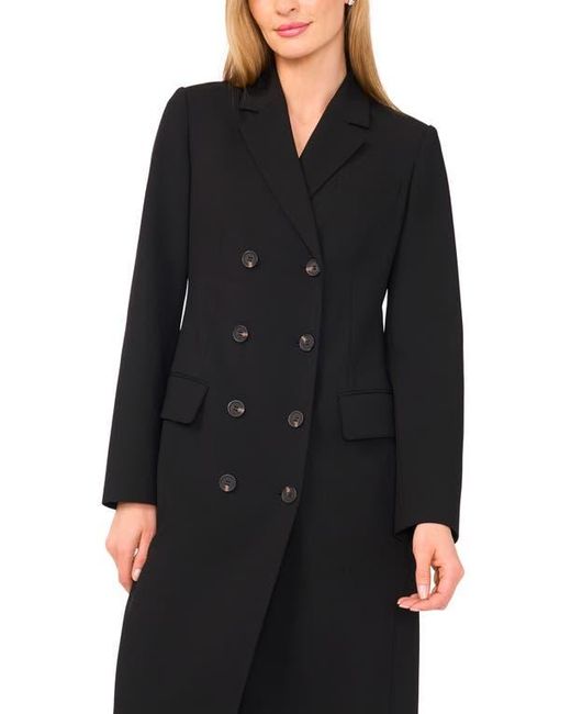 Ted Baker Black Double Breasted Long Blazer