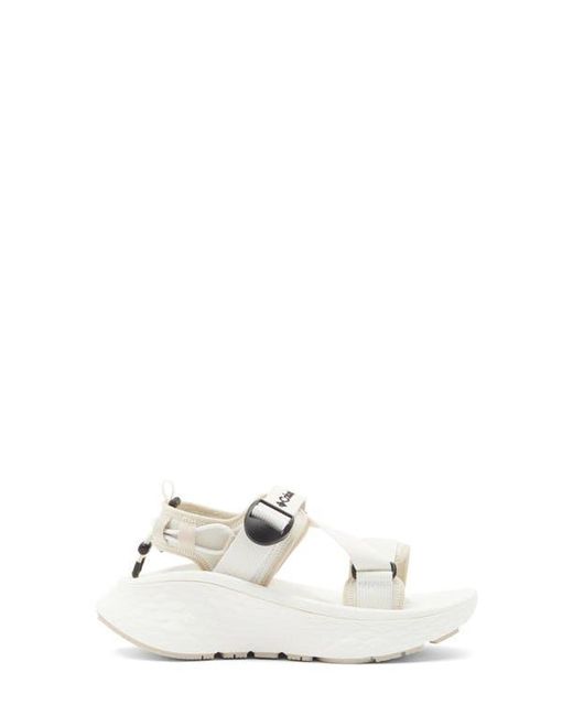 Columbia White Konos Elevate Sandal