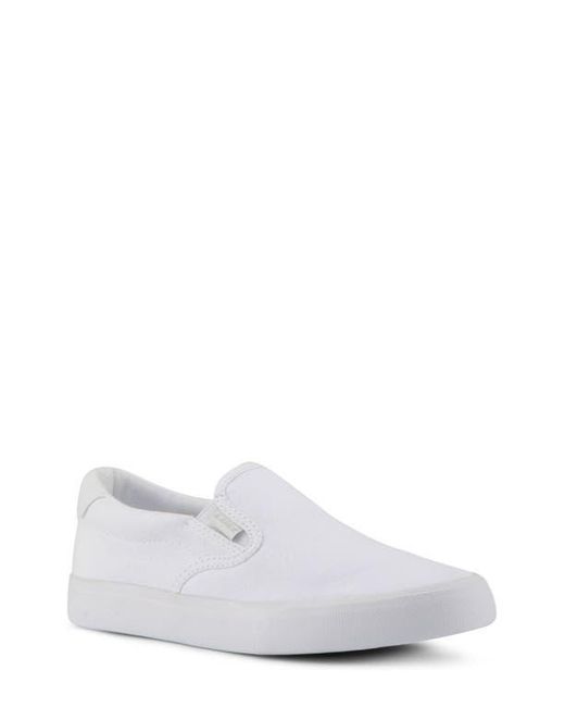 Lugz White Clipper Slip-On Sneaker for men