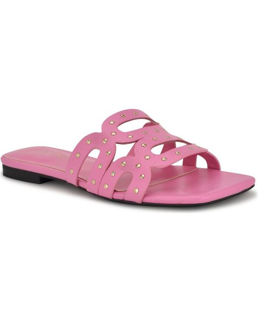 Nine West Pink Mckinna 3 Sandal