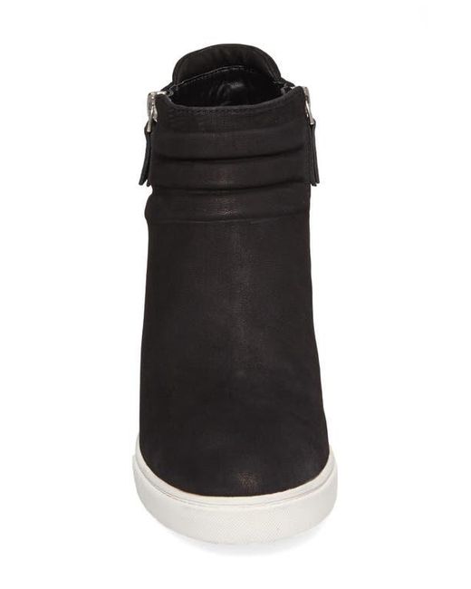 Linea Paolo Black Frieda Wedge Bootie