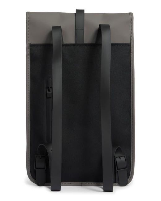 Rains Gray Waterproof Backpack