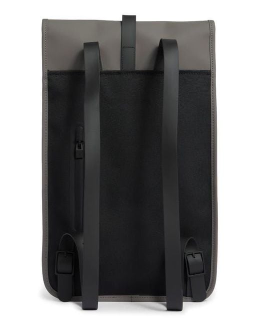 Rains Gray Waterproof Backpack
