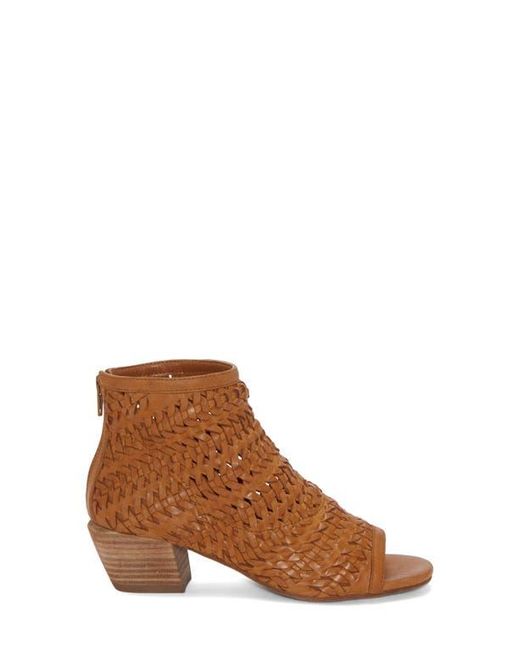 Lucky Brand Brown Mofira Open Toe Bootie