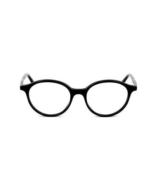Retrosuperfuture Black 54Mm Round Optical Glasses
