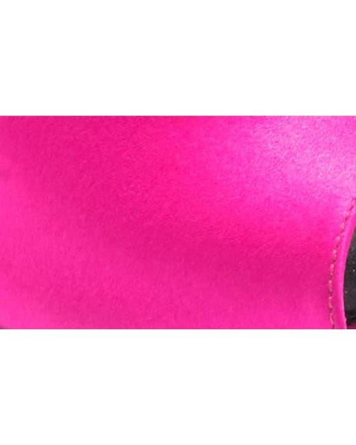 Sergio Rossi Pink Open Toe Mule Sandal