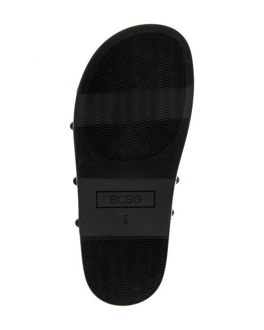 BCBGeneration Black Taana Slide Sandal