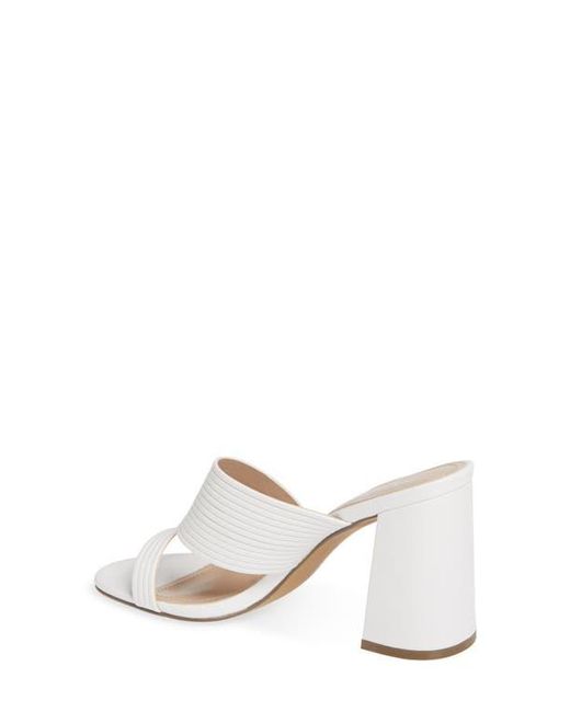 Charles David White Rhythmic Sandal