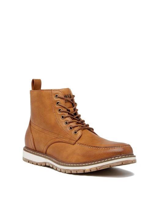 Hawke & Co. Brown Sierra Lace-up Boot for men