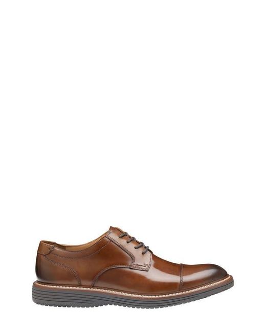 Johnston & Murphy Brown Hodges Cap Toe Oxford for men
