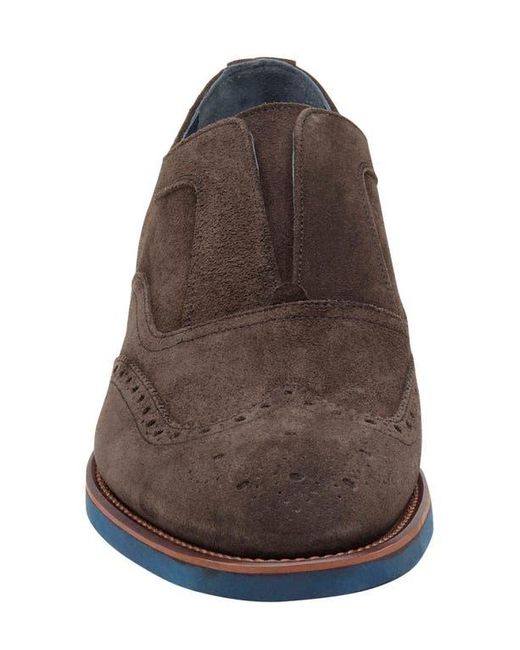 Johnston & Murphy Brown Ashford Wingtip Shoe for men