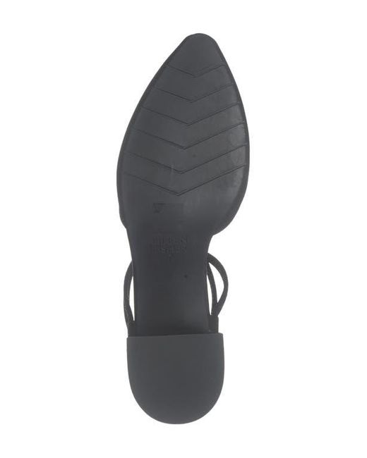 Eileen Fisher Black Venice Block Heel Pump