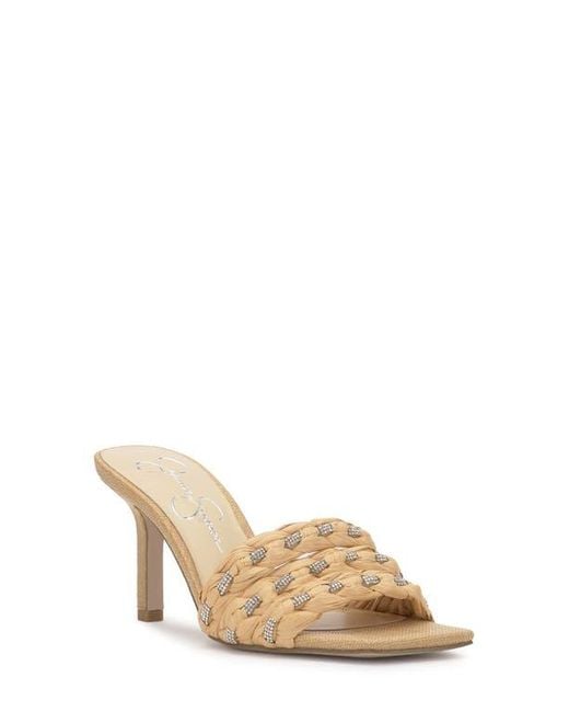 Jessica Simpson Natural Kasova Slide Sandal