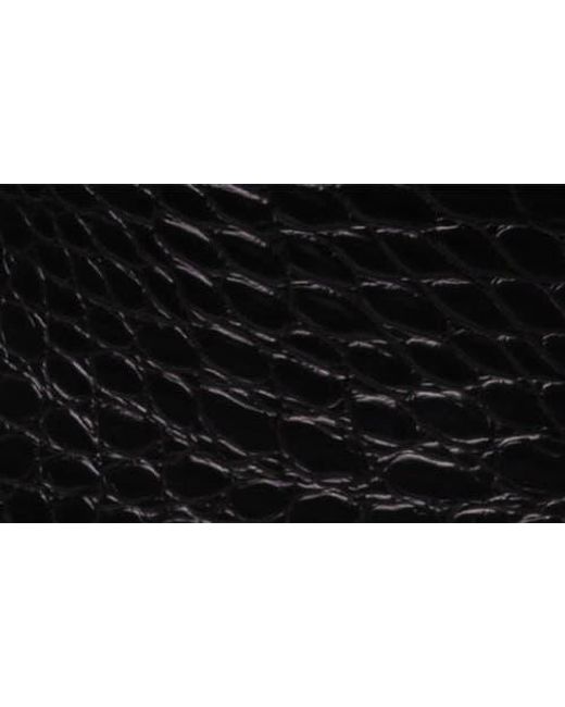 Ninety Union Black Lima Croc Embossed Boot
