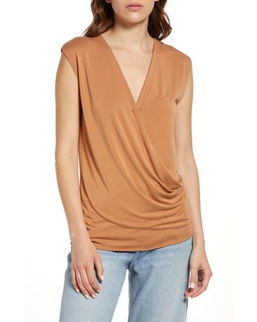 Rag & Bone Blue Christy Drape Top