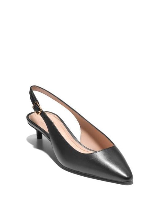 Cole Haan Black The Go-To Jocelyn Slingback Pump