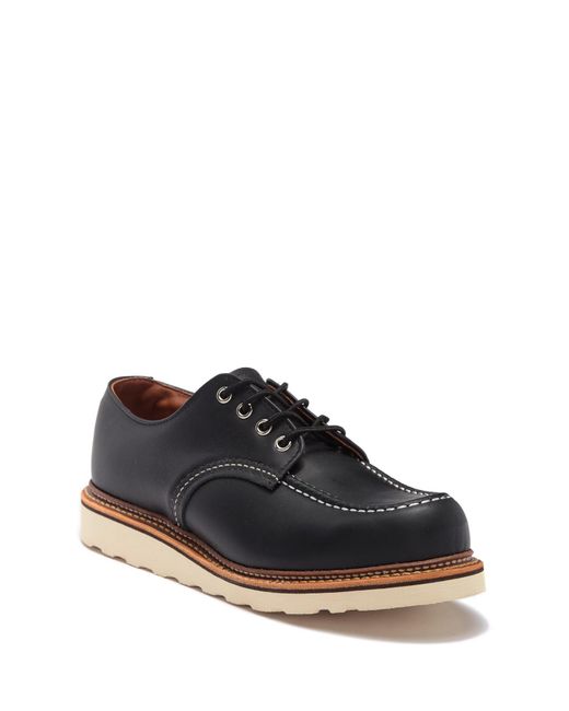 Red Wing Black Oxford Shoe for men