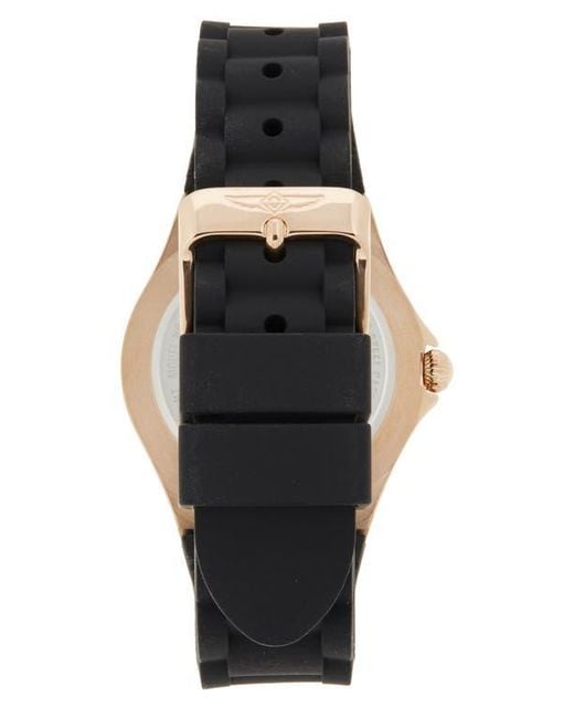 INVICTA WATCH Black Angel Lady Silicone Strap Watch, 38Mm for men