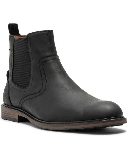 Rodd & Gunn Black Dargaville Chelsea Boot for men
