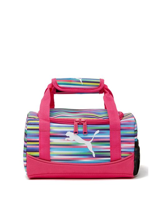 PUMA Pink Mini Duffel Bag Lunch Box