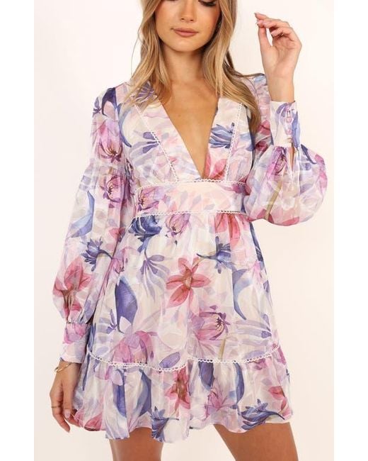 Petal & Pup Red Rume Long Sleeve Dress