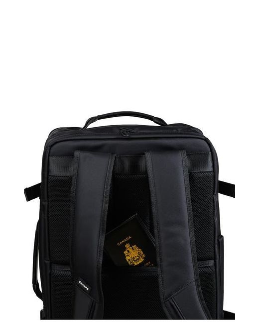 CHAMPS Gray Waterproof Nylon Backpack for men