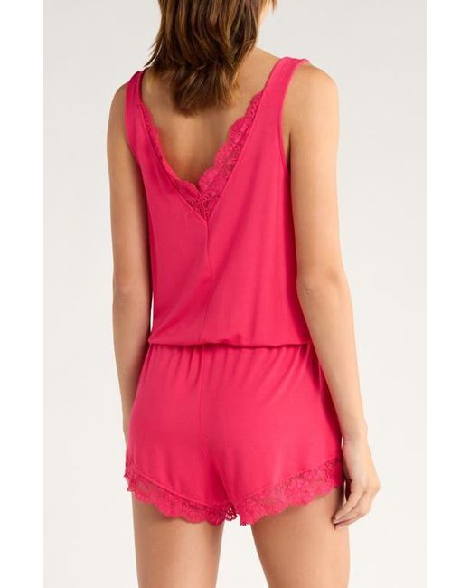 Pj Salvage Red Daydreams Sleep Romper