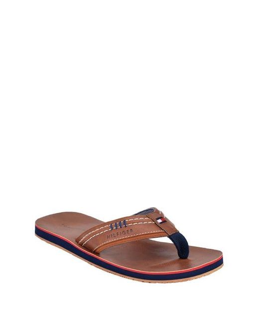 Tommy Hilfiger Brown Destino Flip Flop for men
