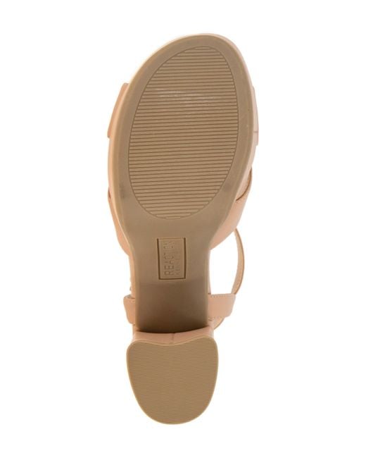 Kenneth Cole Natural Reeva Platform Sandal