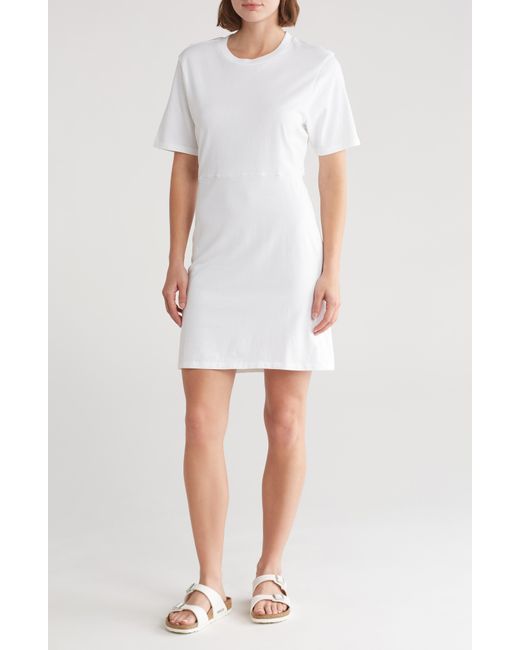 Melrose and Market White T-shirt Dress