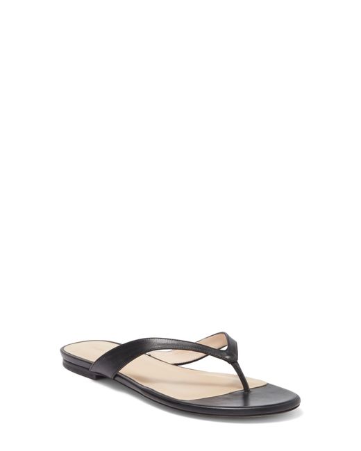 Stuart Weitzman White Align Flip Flop