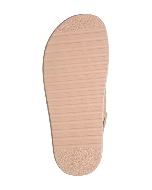 Steve Madden Natural Bowie Platform Slingback Sandal