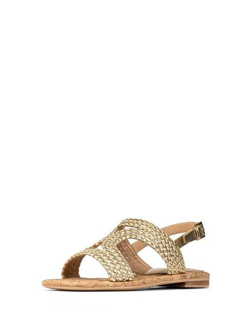 Donald J Pliner Natural Hector Slingback Sandal