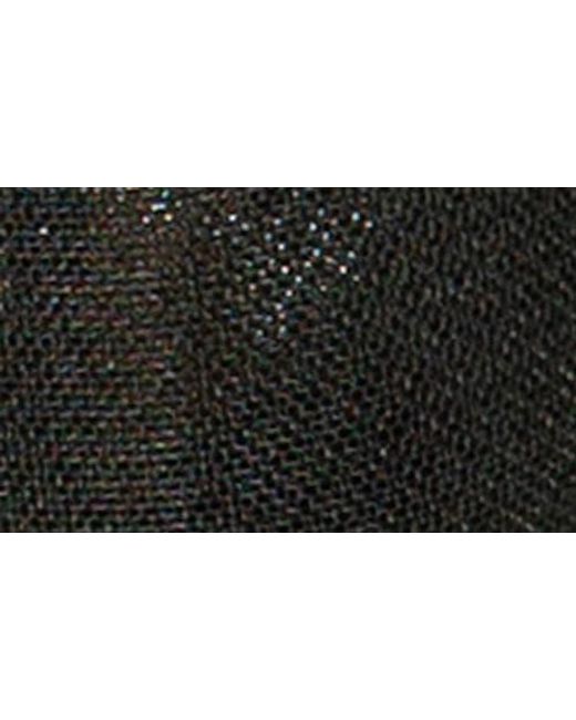 In Touch Footwear Black Grommet Strap Mary Jane Flat