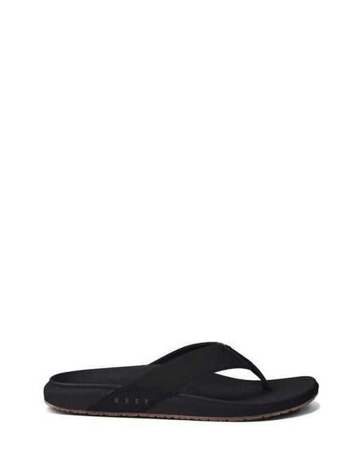 Reef Black The Raglan Flip Flop for men