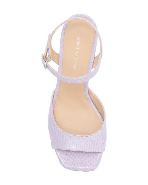 Stuart Weitzman Metallic Tia Sandal