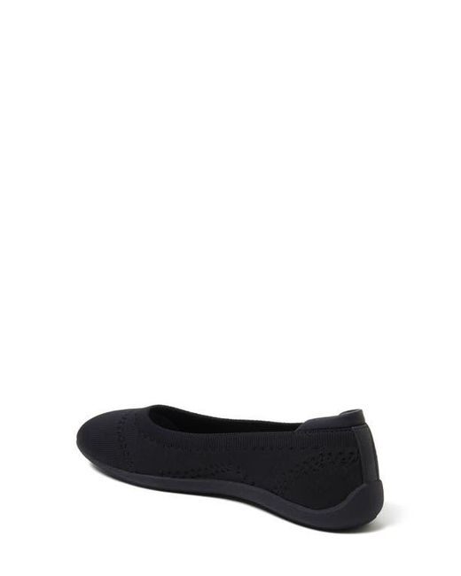 Dearfoams Blue Misty Ballet Flat