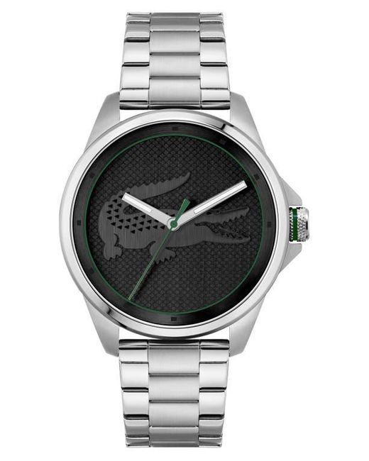 Lacoste Black Le Croc Bracelet Watch, 43Mm for men