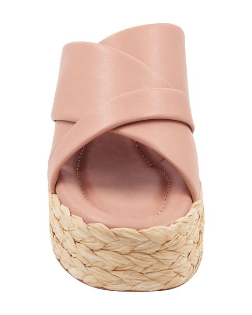 Andre Assous Pink Calesa Wedge Sandal