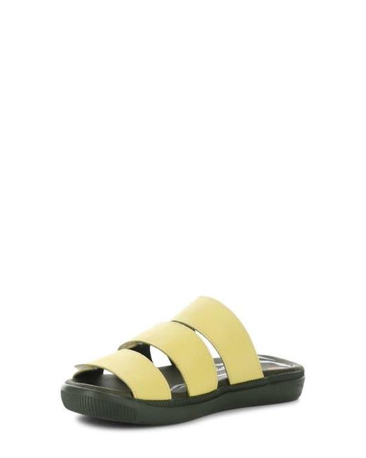 Softinos Yellow Slide Sandal