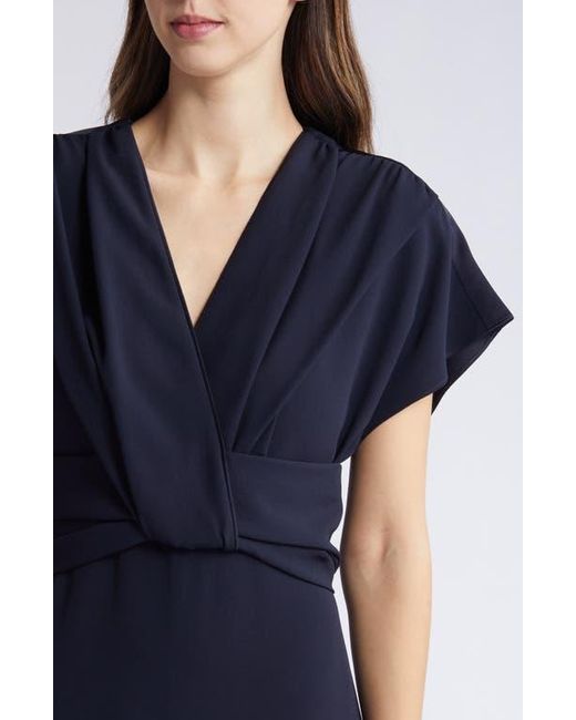 Boss Blue Debasa Twist Front Dress