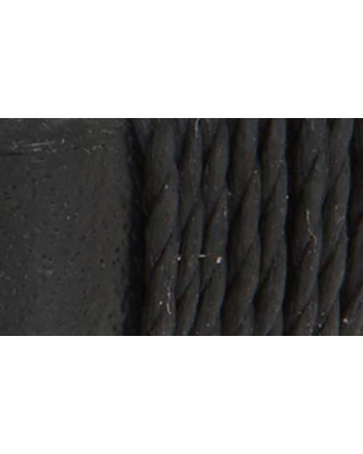 Caputo & Co. Black Leather Bracelet for men