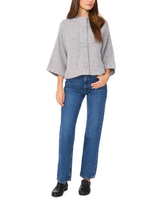 Halogen® Gray Wide Sleeve Top