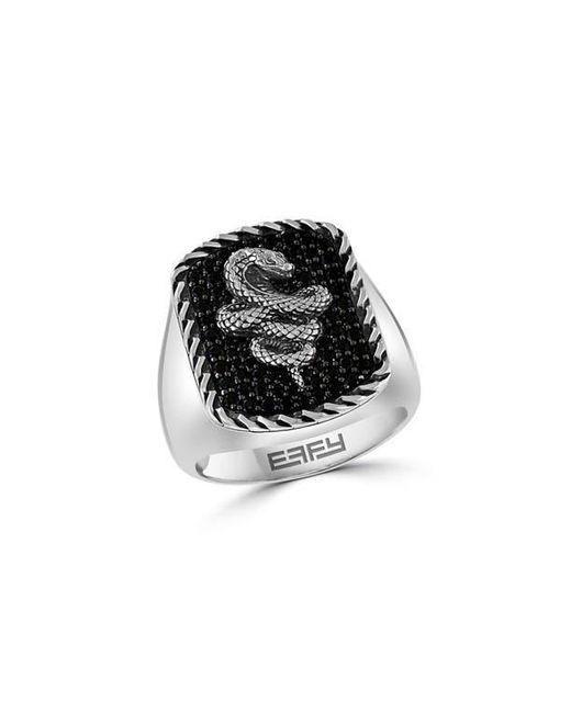 Effy Metallic Spinel Snake Ring