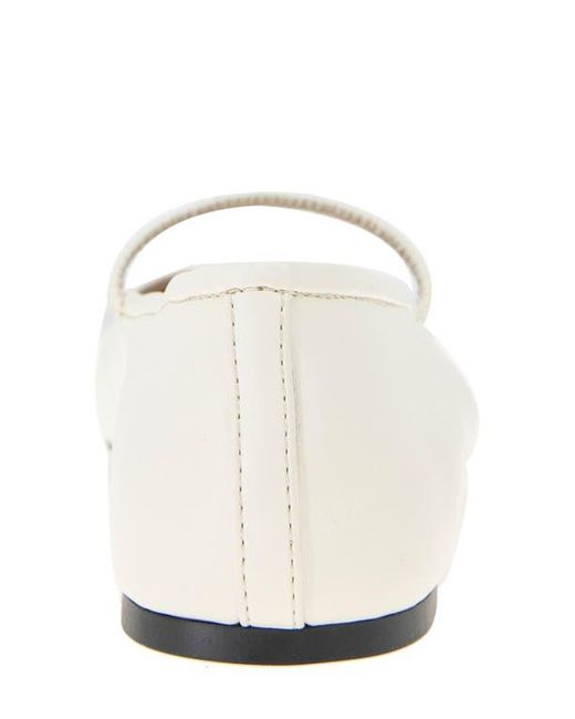 BCBGeneration White Marzi Ballet Flat