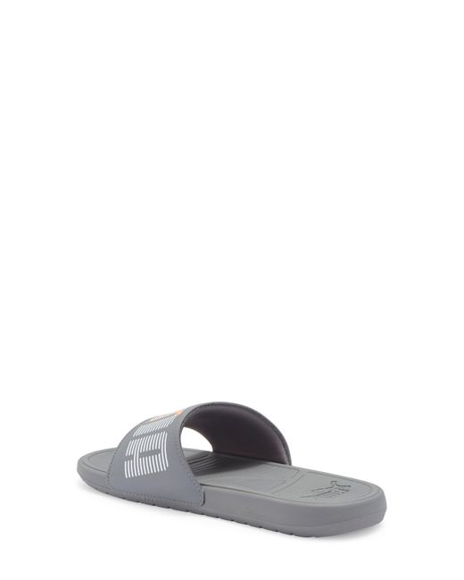 PUMA Gray Cool Cat 2.0 Triple Vision Slide Sandal for men