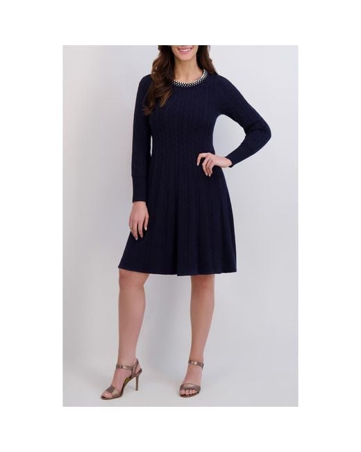 london times fit and flare dress Quill