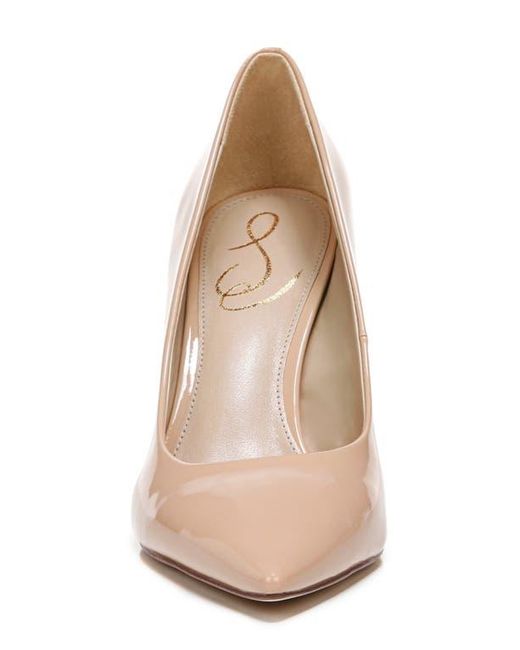 Sam Edelman Natural Hazel Pointed Toe Pump